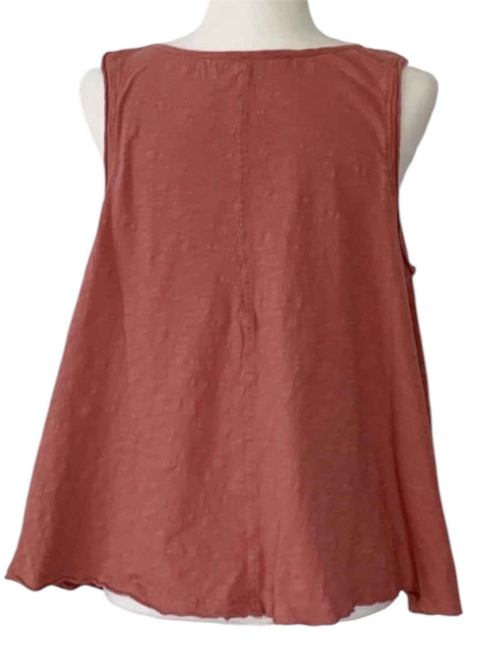 Shyanne Lace Appliqué Western Style Rusty Pink Tank Top - Picture 5 of 10
